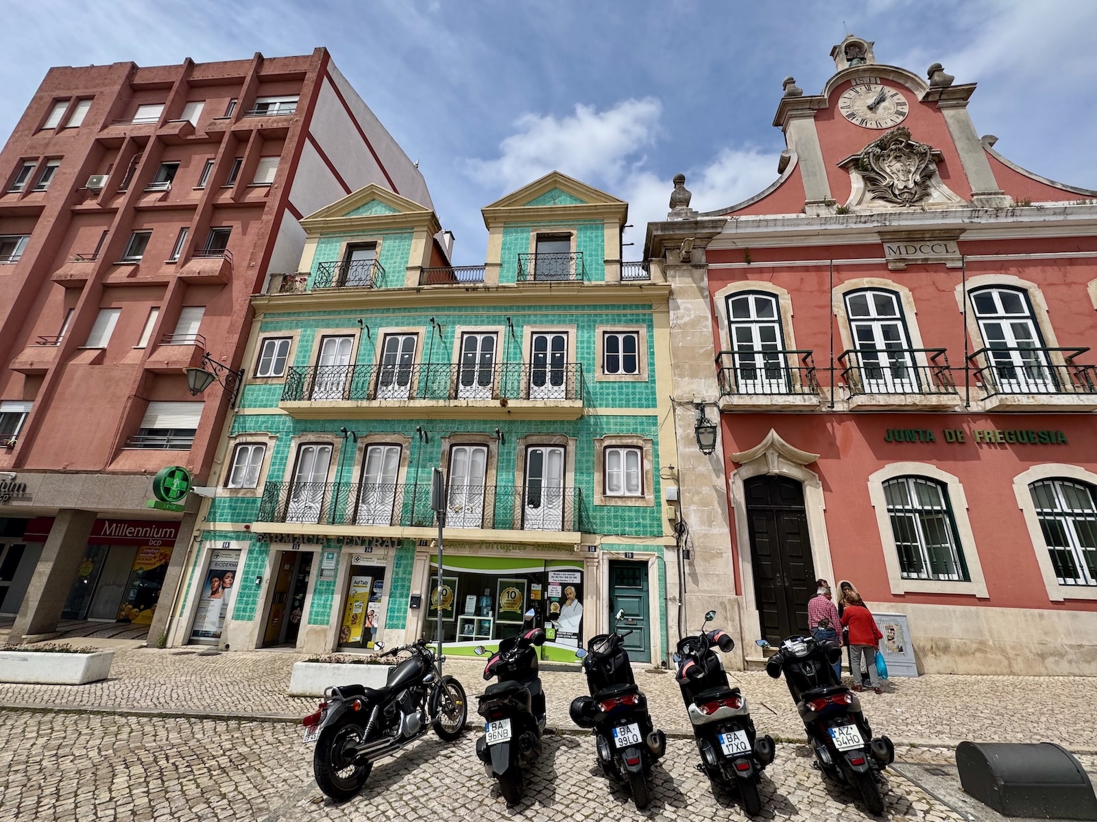 Biker in der Stadt